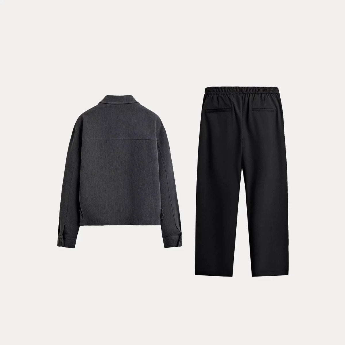 Long-Sleeve Shirt and Trousers Set