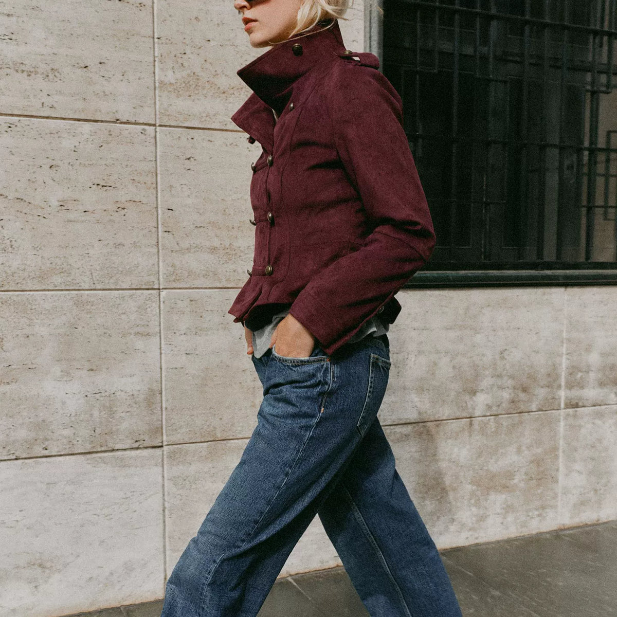 Rope-Knot Closure Jacket