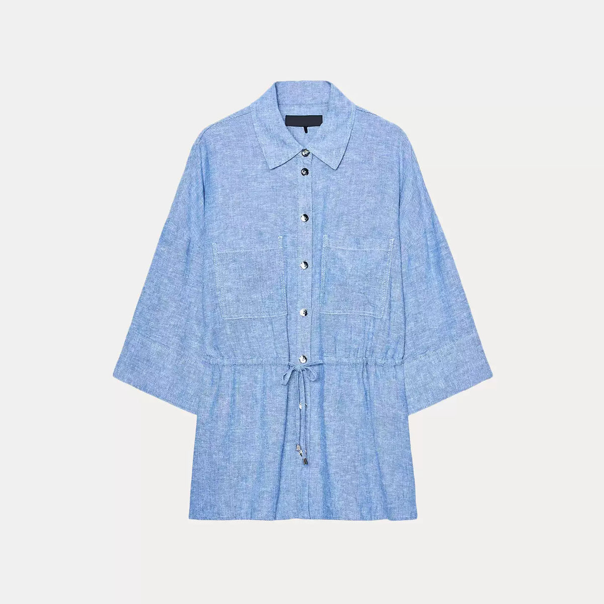 Safari Collared Waisted Shirt