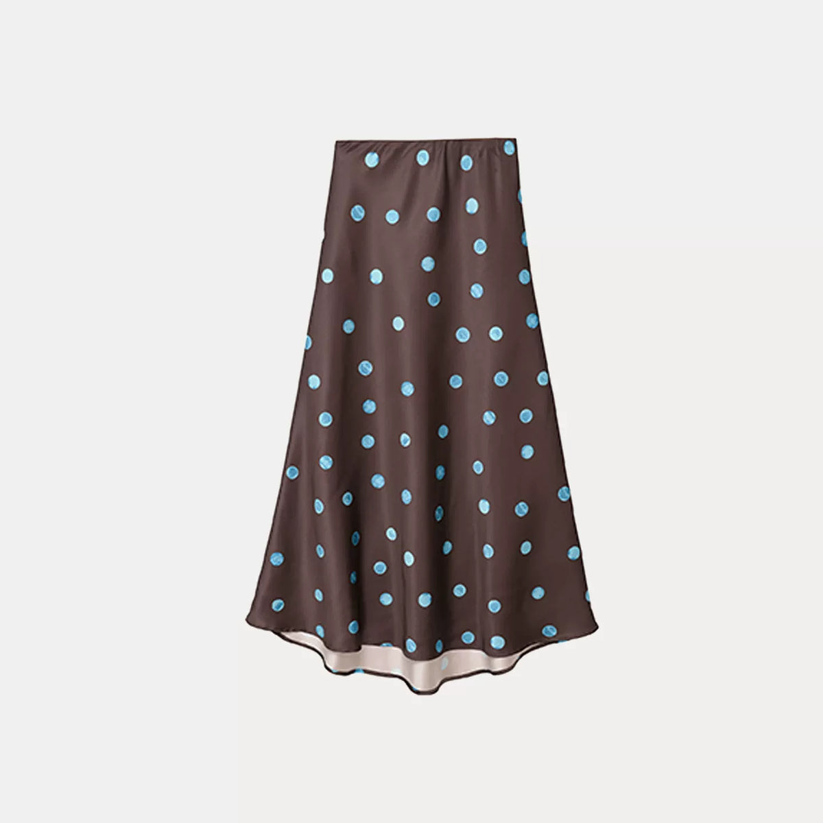 Straight-Cut Midi Skirt