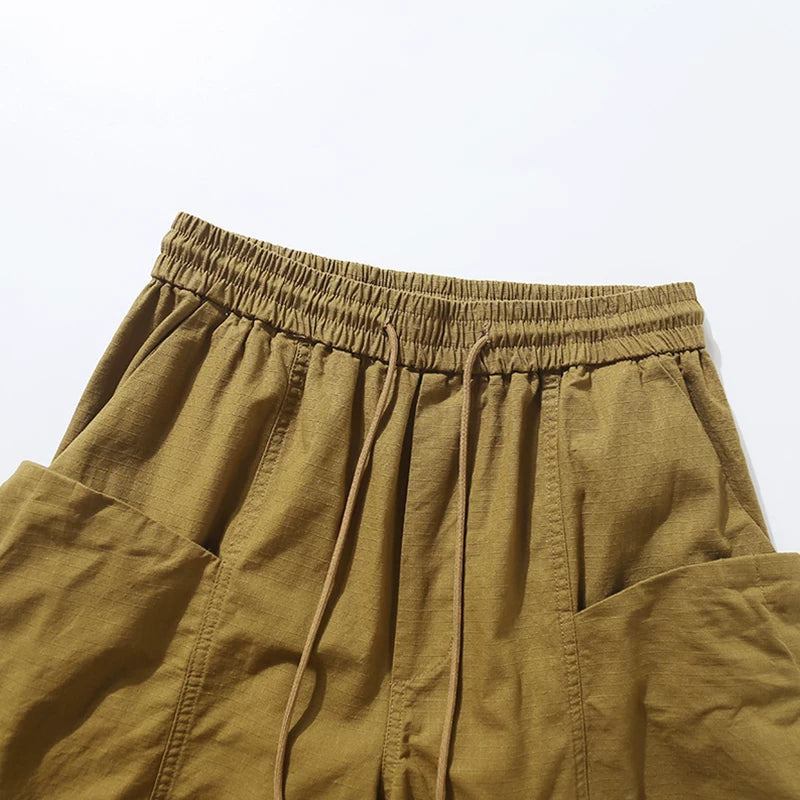 Relaxed Knee-Length Shorts