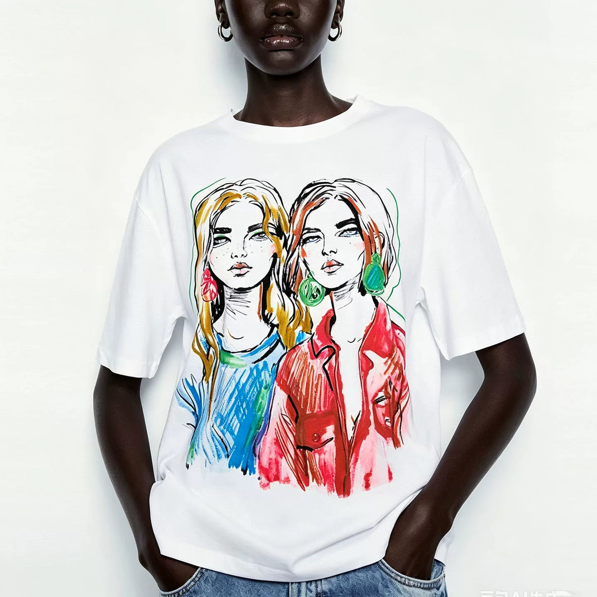 Printed Short-Sleeve T-Shirt