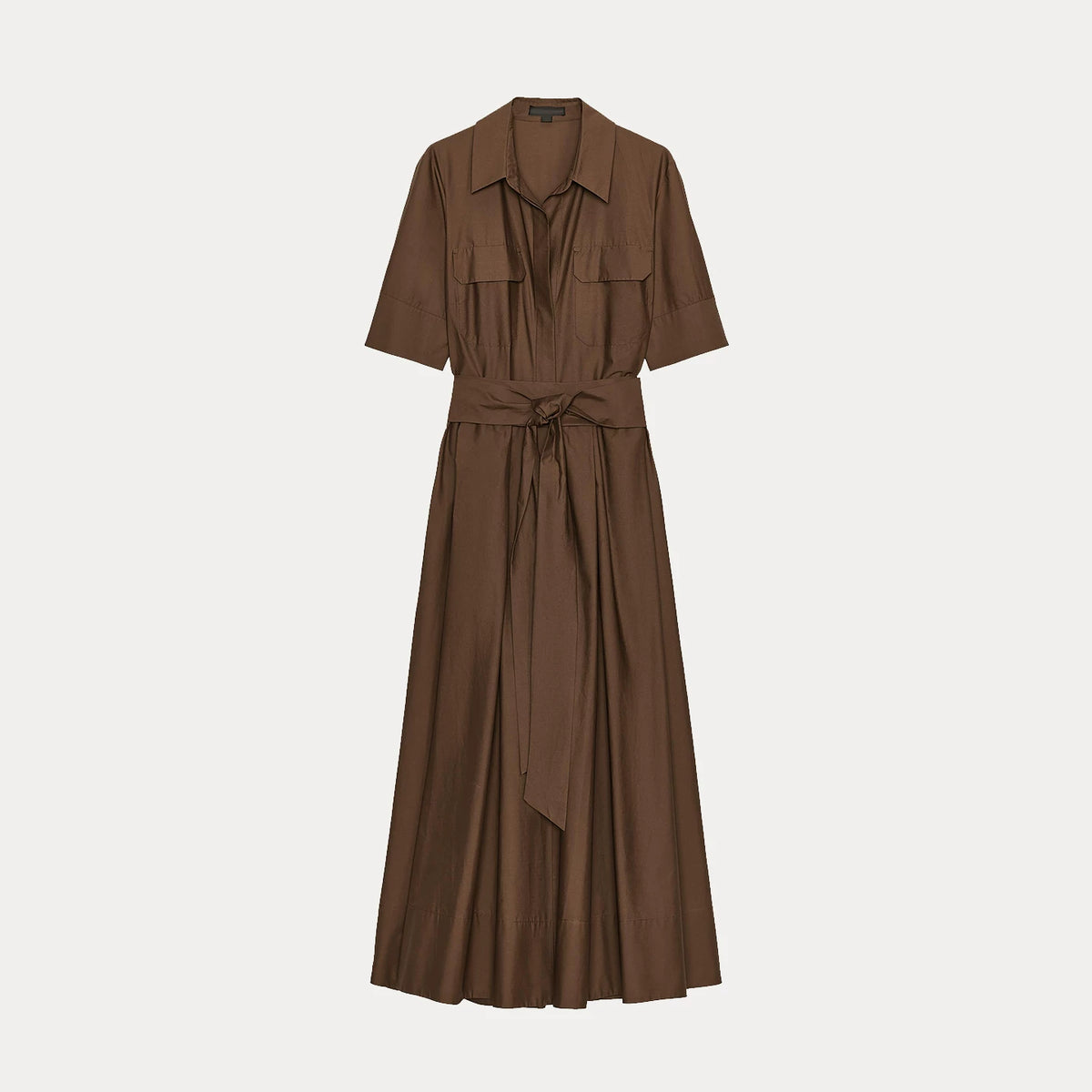 Poplin Shirt Dress