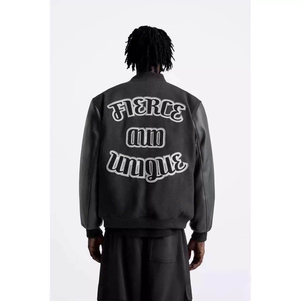 Winter Patch Varsity Jacket