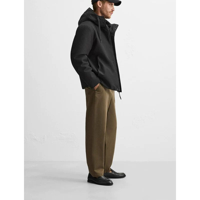 Technical Zip Hooded Jacket