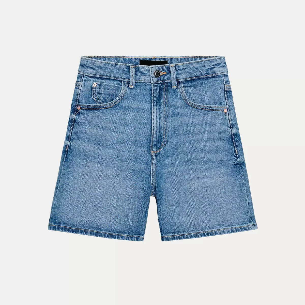High-Waist Relaxed Shorts