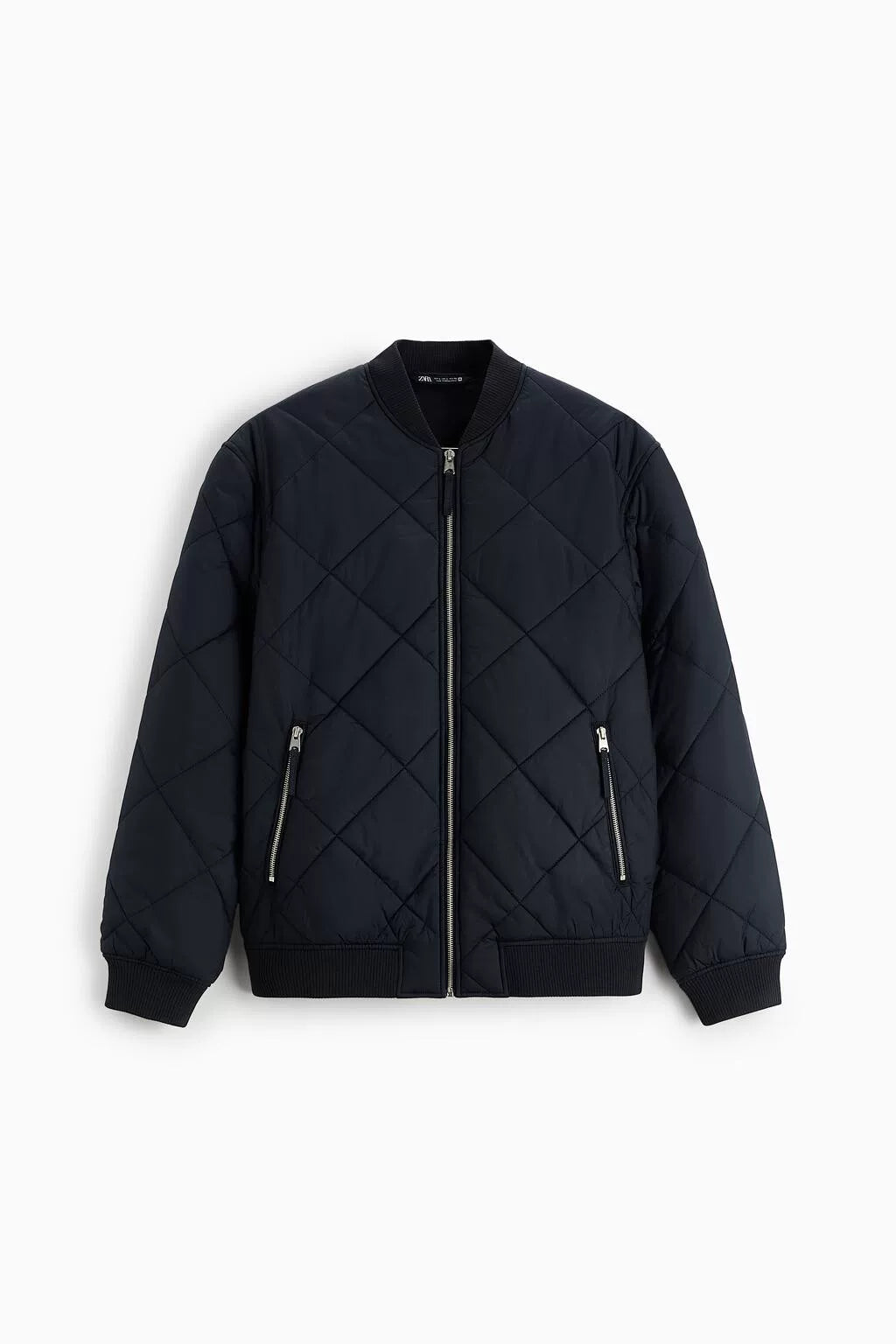 Lightweight Quilted Bomber Jacket