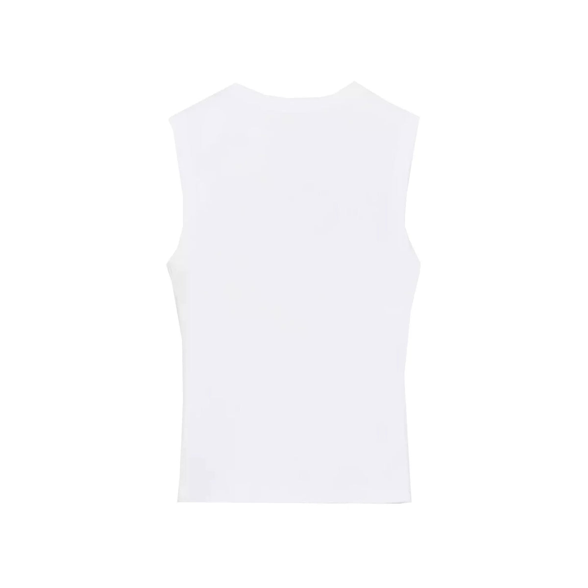 Sleeveless V-Neck Top