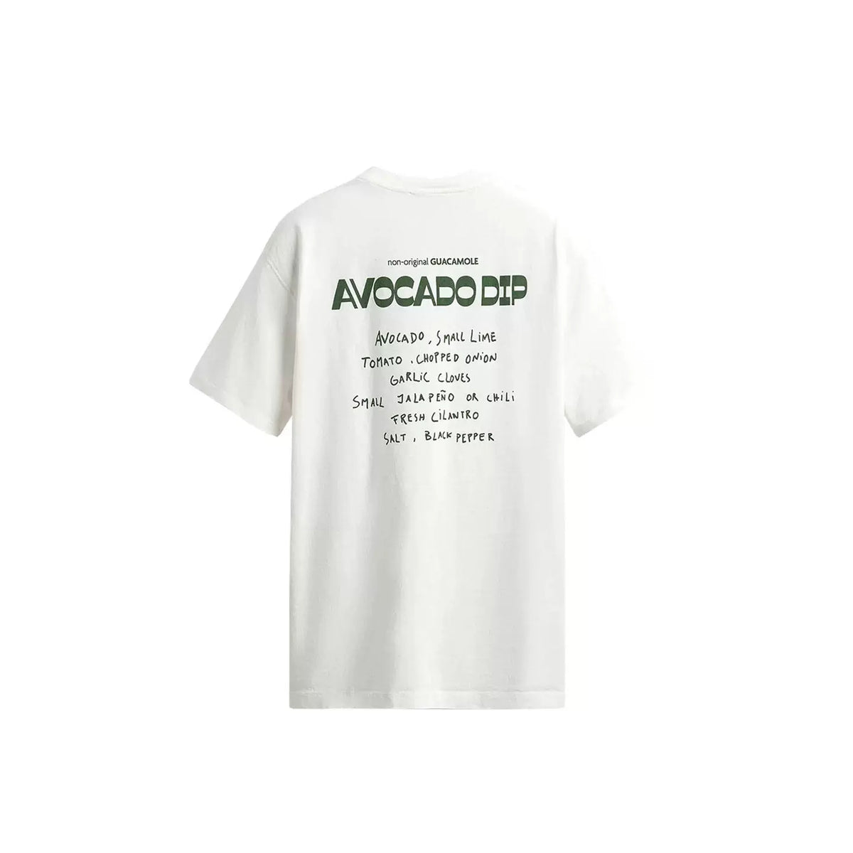 Avocado Embroidered Print T-Shirt