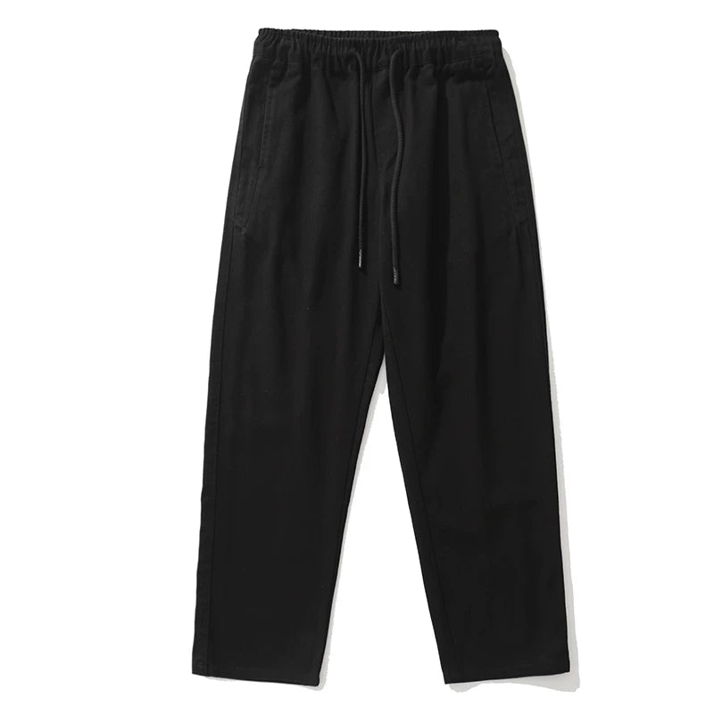 Elastic Tapered Cargo Trousers