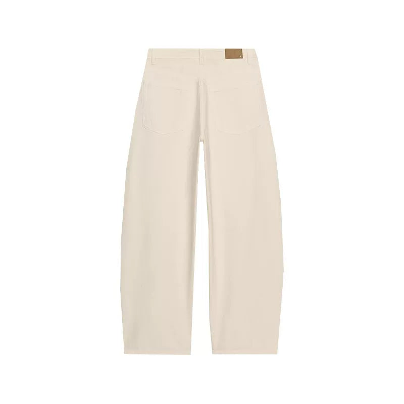 Balloon-Fit Mid-Rise Jeans
