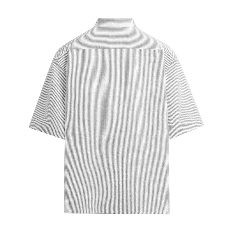 Seersucker Short-Sleeve Shirt