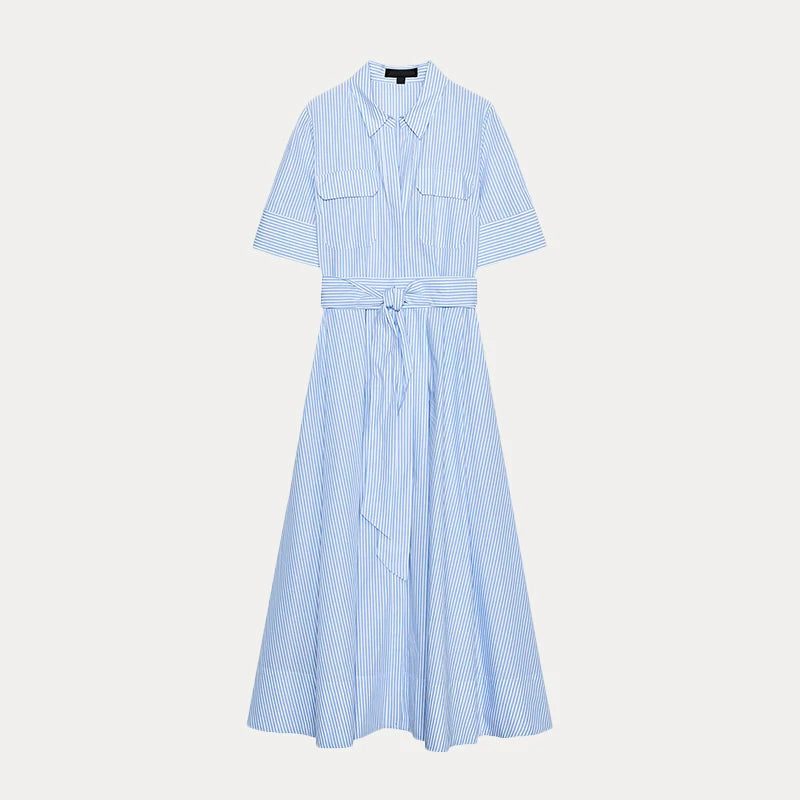Poplin Shirt Dress