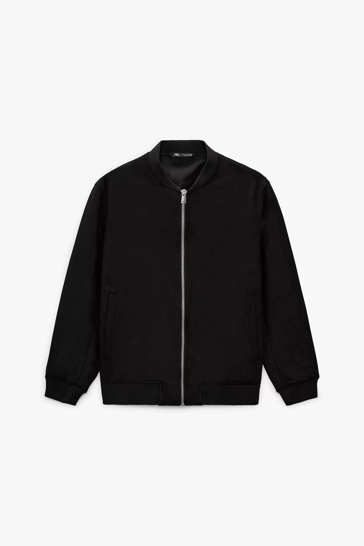 Suede-Effect Pilot Jacket