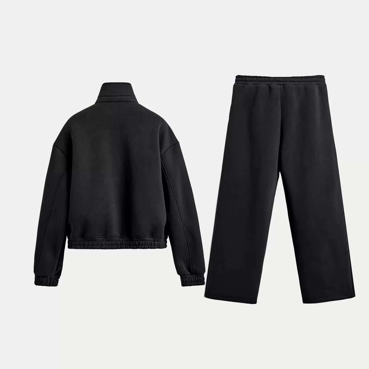 Double-Zip Jacket and Jogger Set
