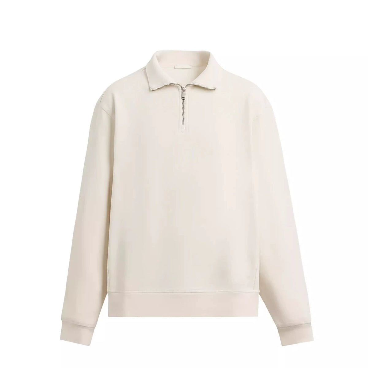 Half-Zip Straight Sweatshirt