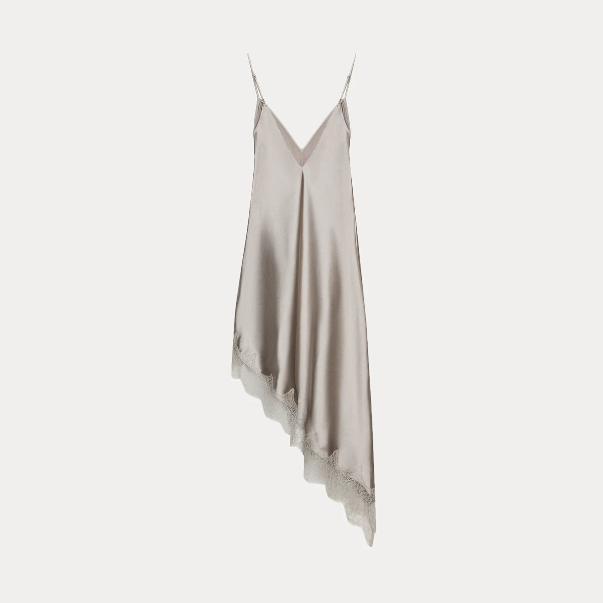 Asymmetric Lace Dress
