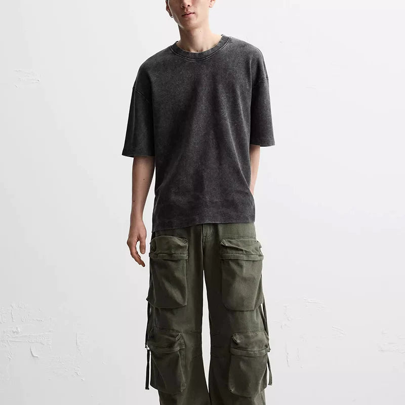 Double-Face Washed T-Shirt