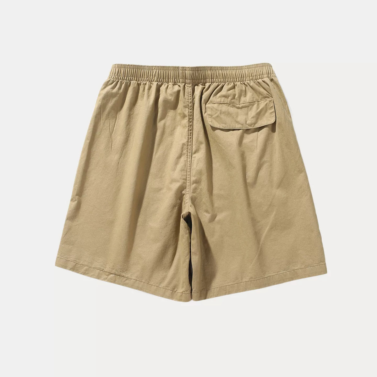 Elastic Drawstring Five-Point Shorts