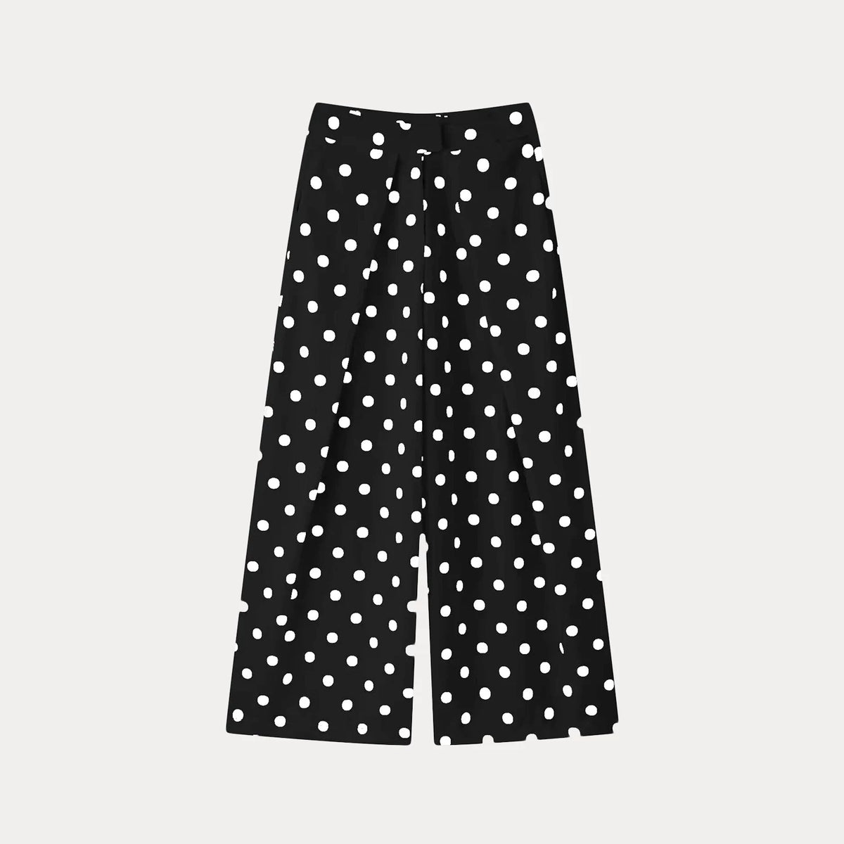 Front-Pleat Relaxed Trousers