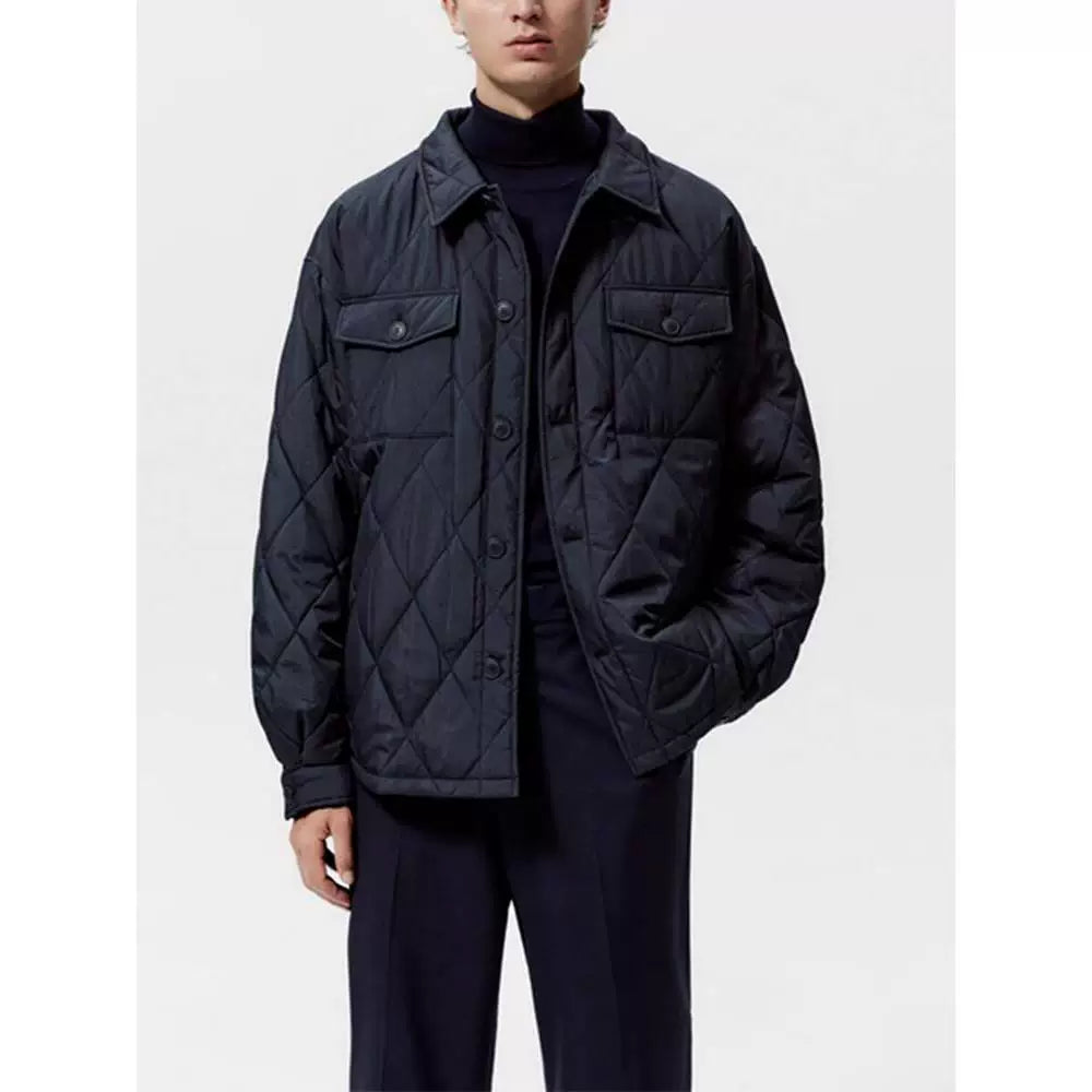Lightweight Quilted Shirt Jacket