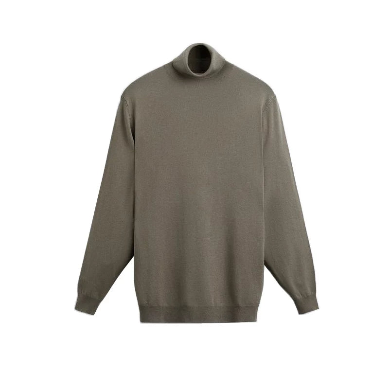 Viscose-Blend Half-Turtleneck Sweater