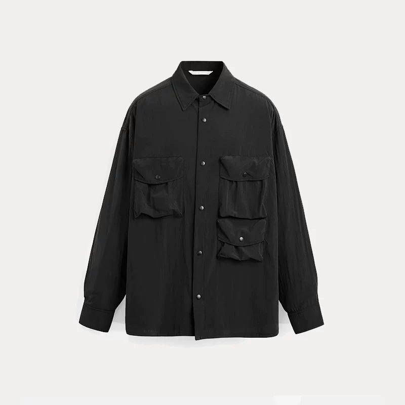 Drape Technical Long-Sleeve Shirt