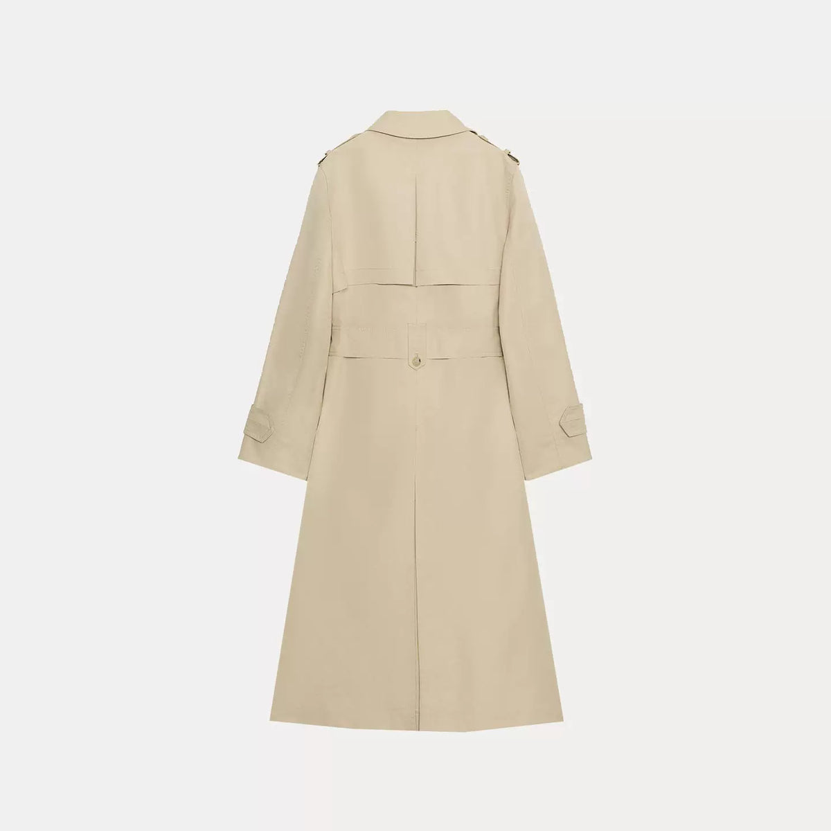 Belted Midi Trench Coat
