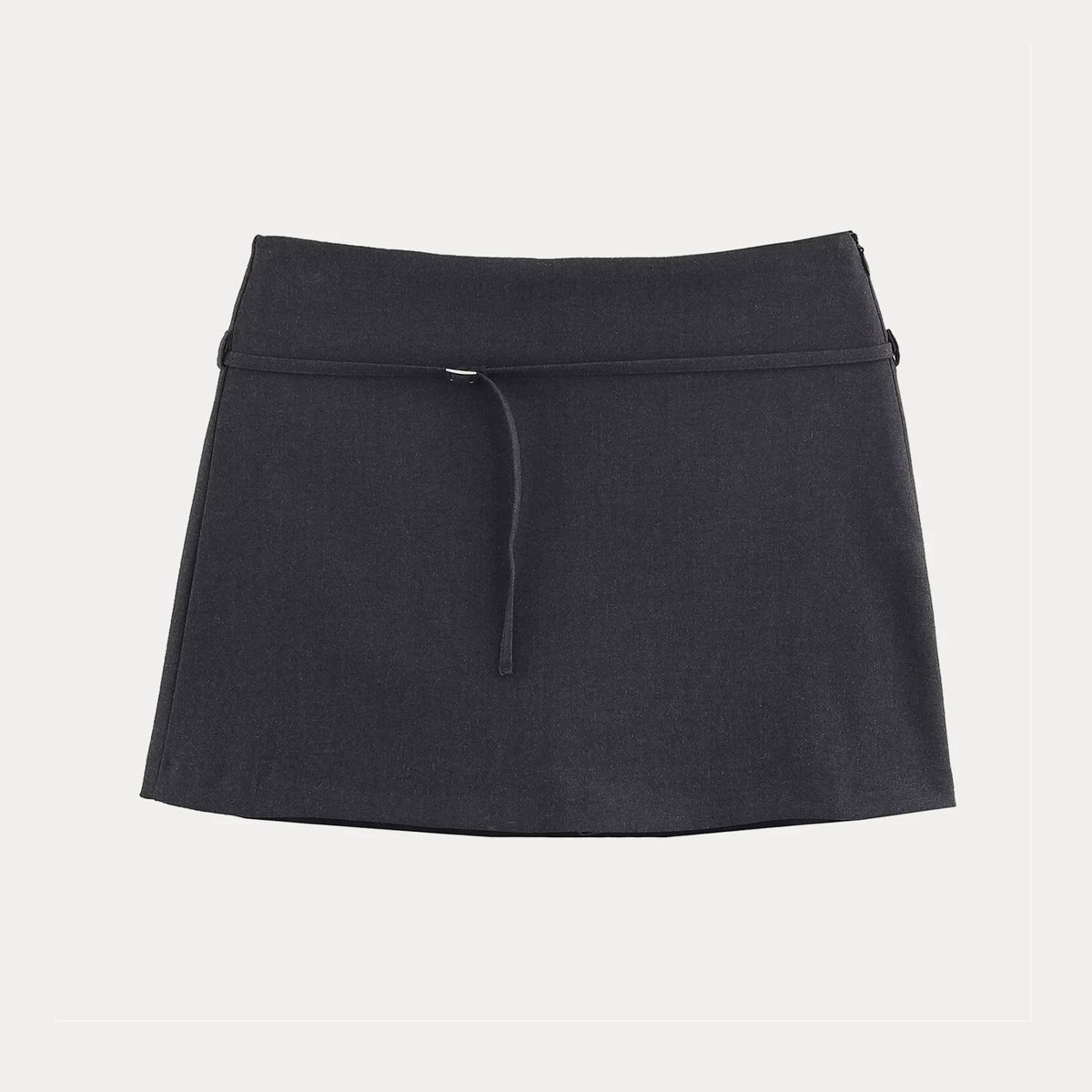 Belted Culotte Skirt