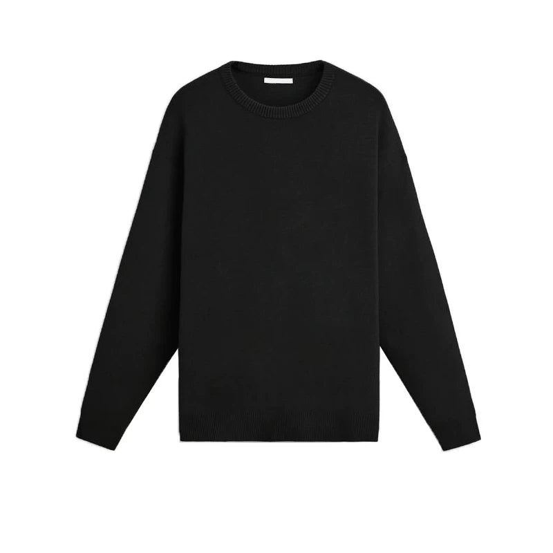 Soft Textured Crew Knit