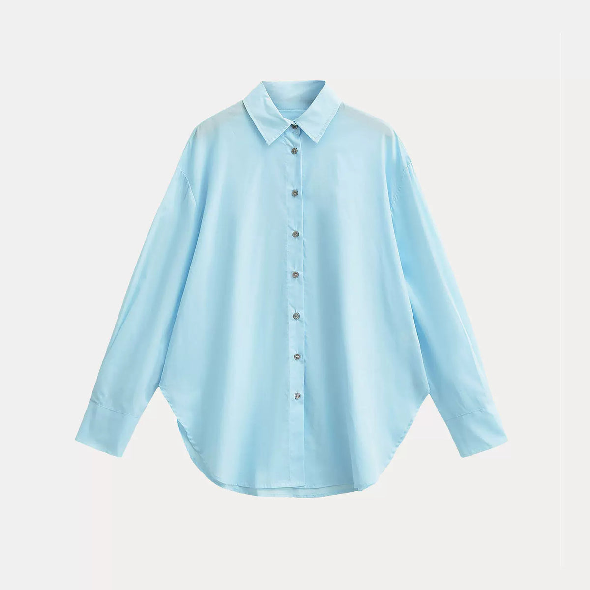 Ruched Collared Shirt