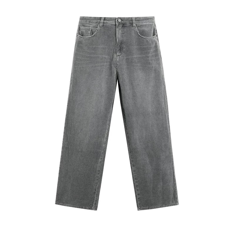 Relaxed Corduroy Trousers