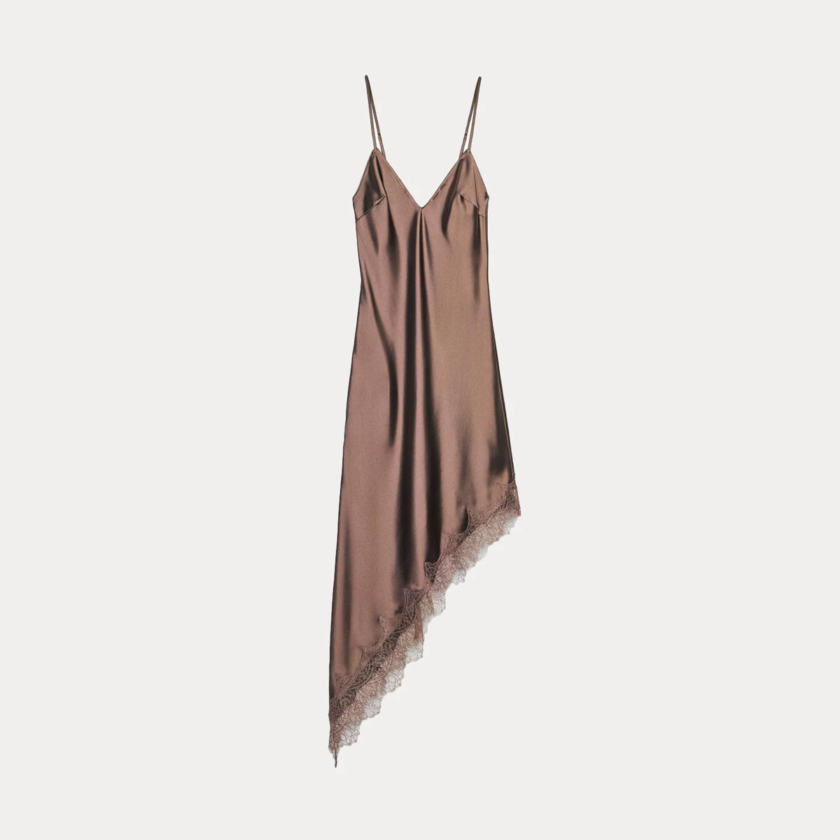 Asymmetric Lace Dress