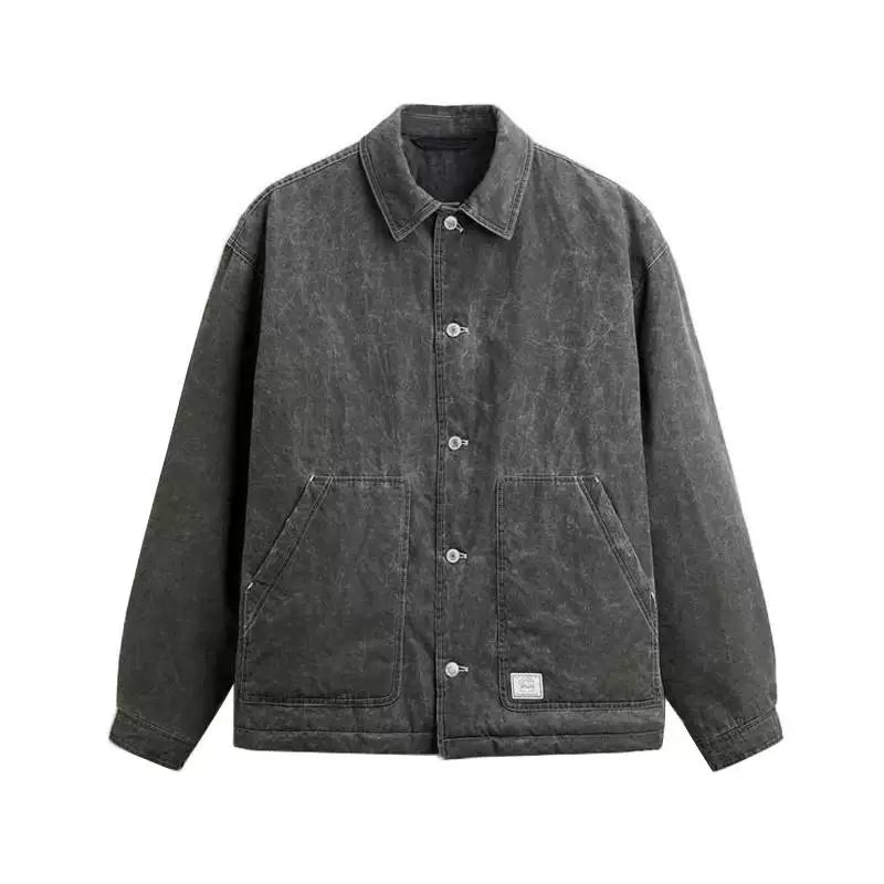 Warm Collared Flight Jacket