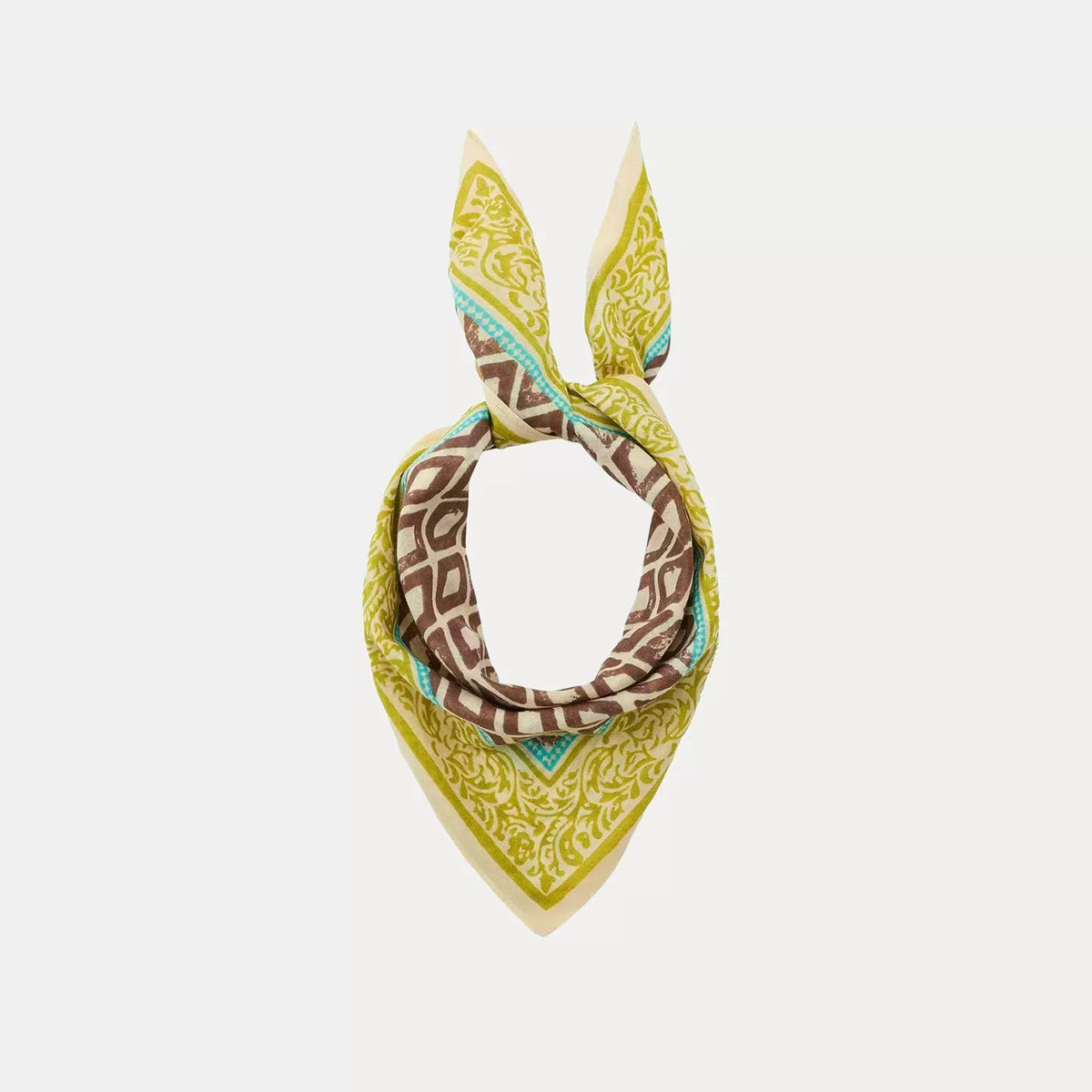 Diamond-Print Headscarf