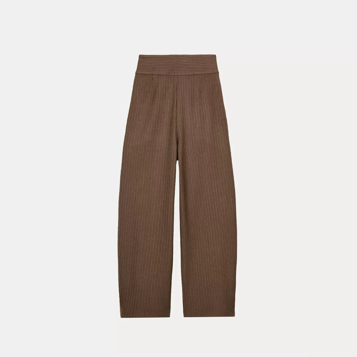 Pleated Balloon-Fit Trousers