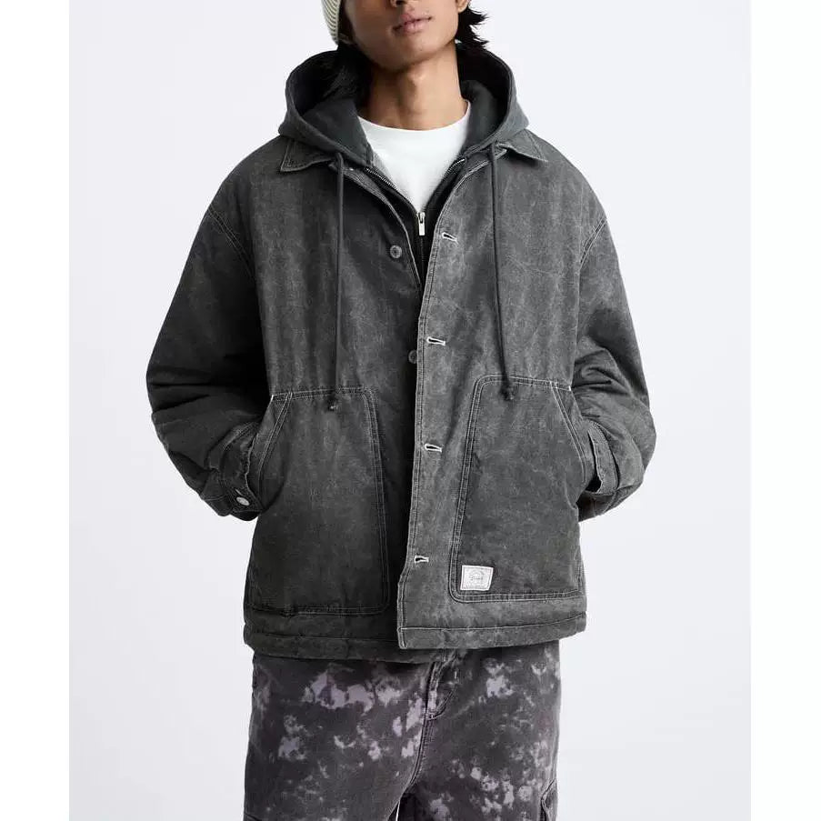 Warm Collared Flight Jacket