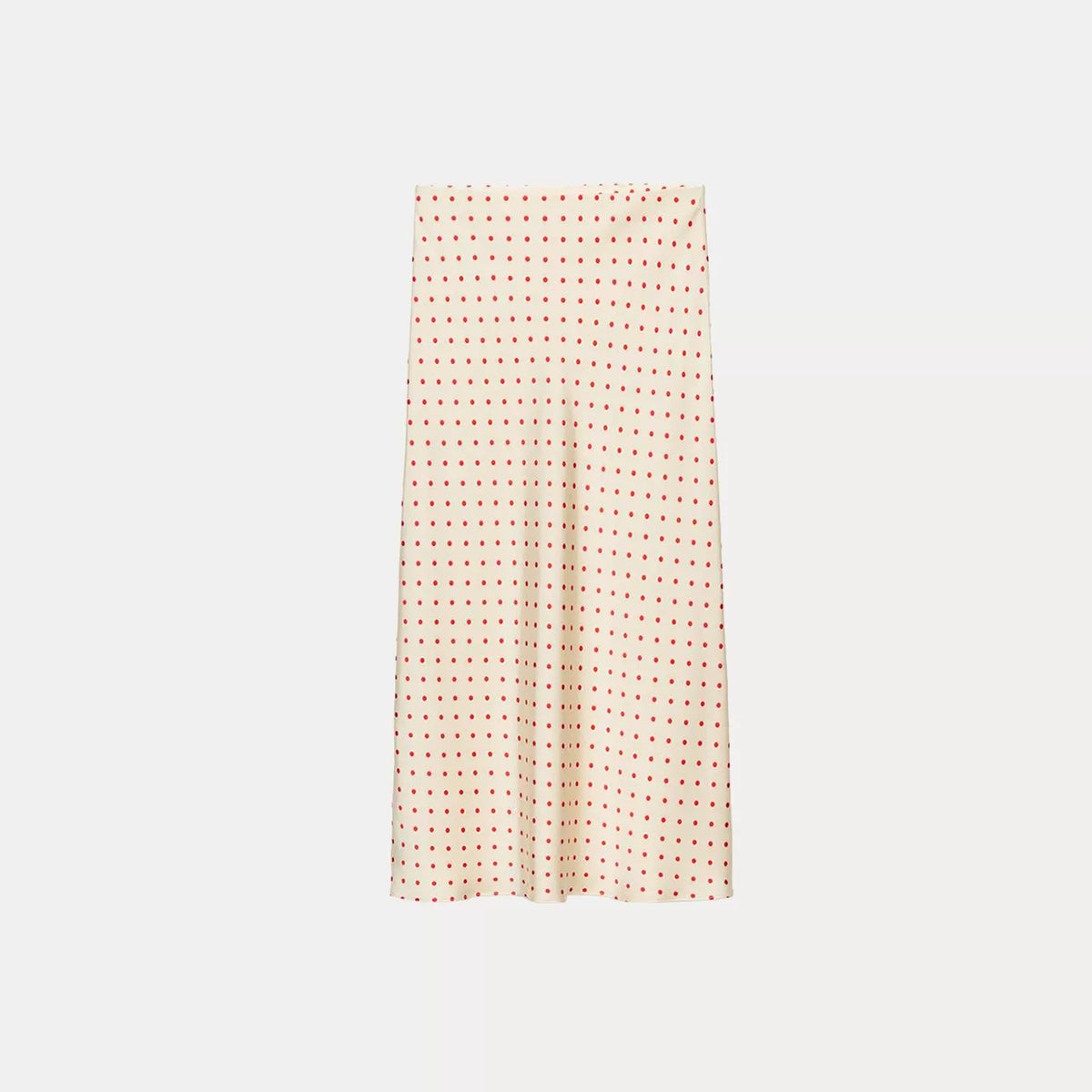 Straight-Cut Midi Skirt