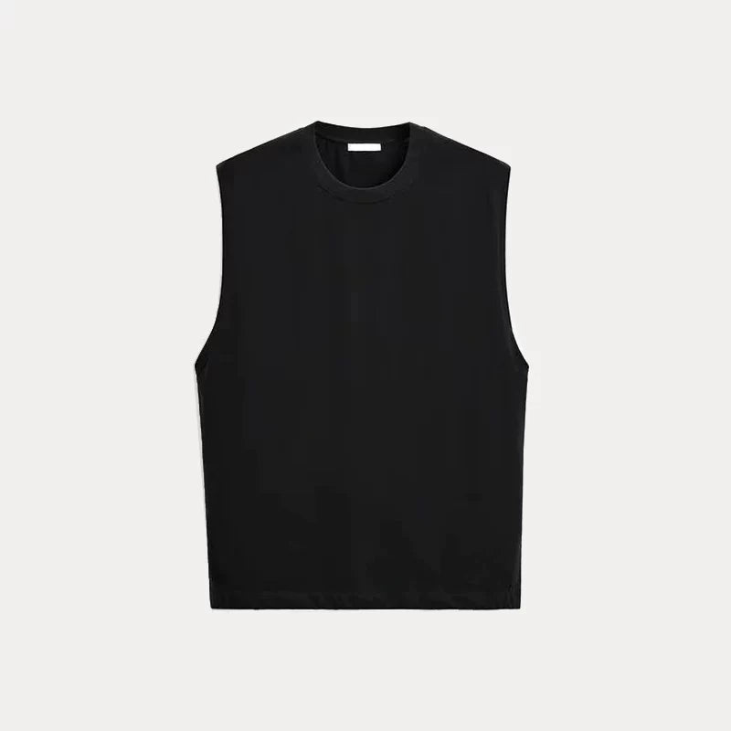 Slim-Fit Sleeveless Tank Top