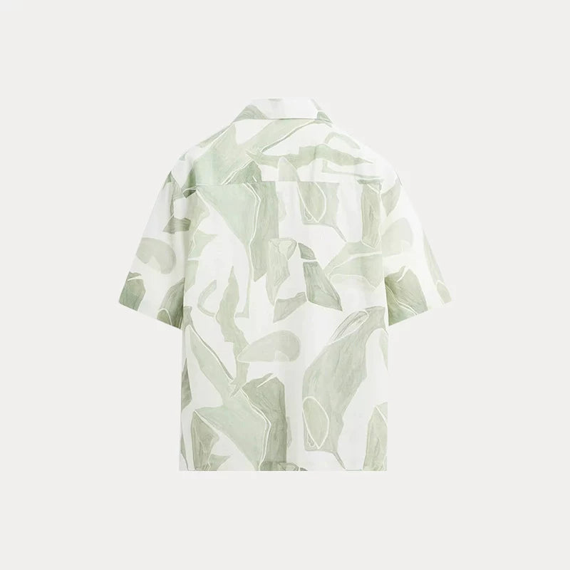 Green Printed Comfort Shirt
