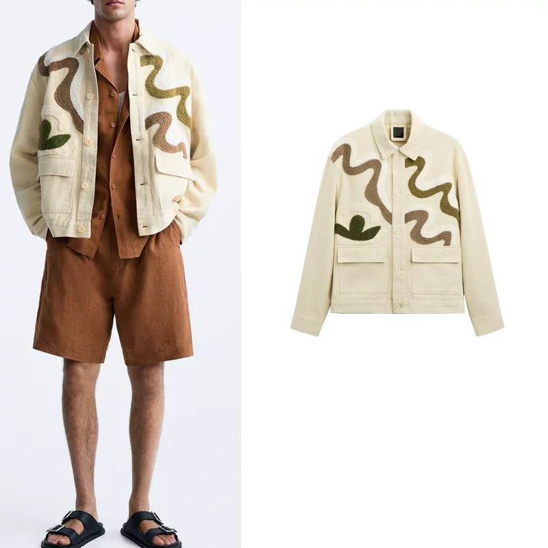 Raised Patch Utility Jacket