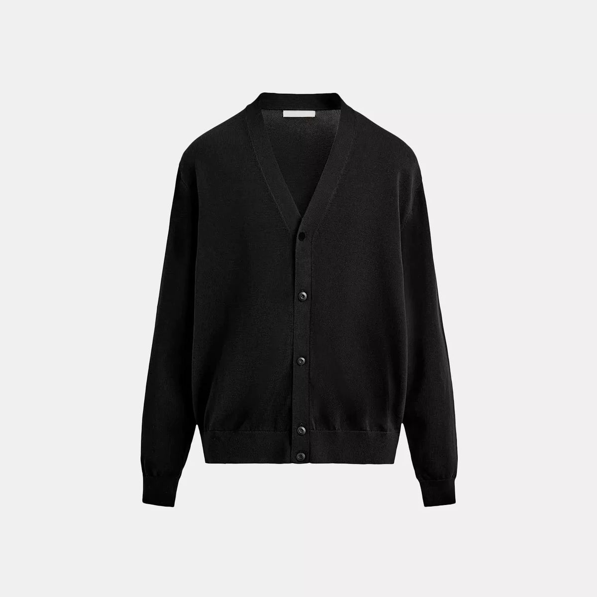 Textured V-Neck Cardigan