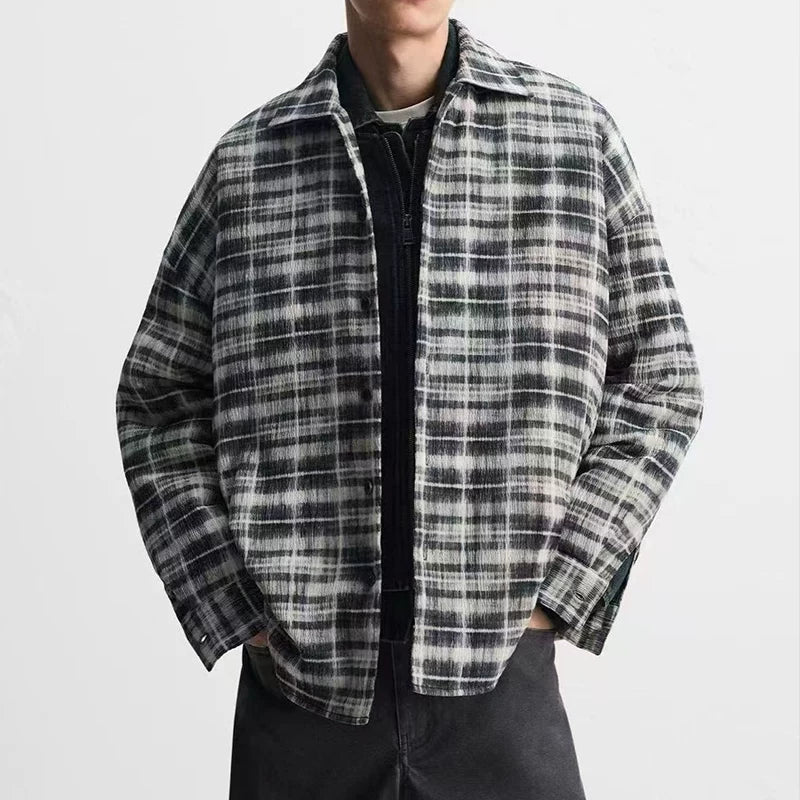 Checked Shirt Jacket