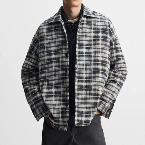 Checked Shirt Jacket