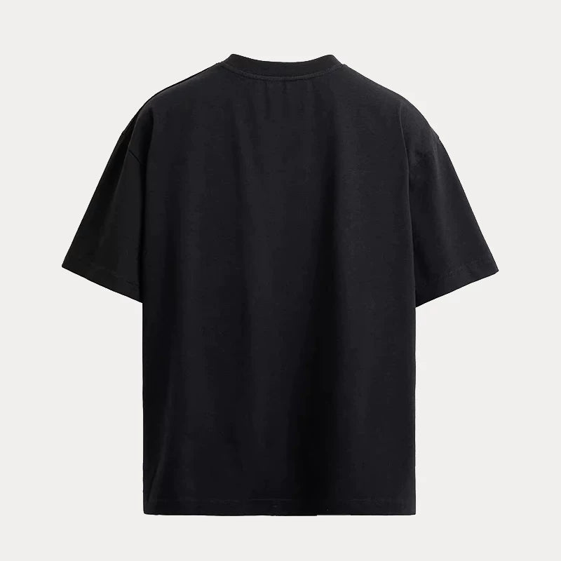 Slogan Print Crew Neck T-Shirt