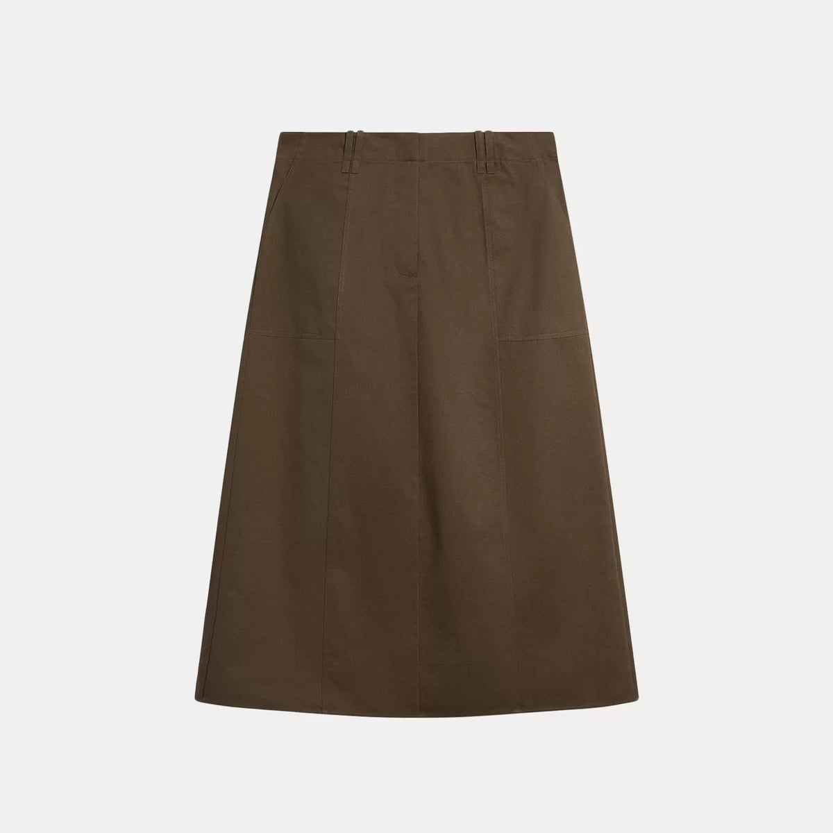 Retro Mid-Length Skirt