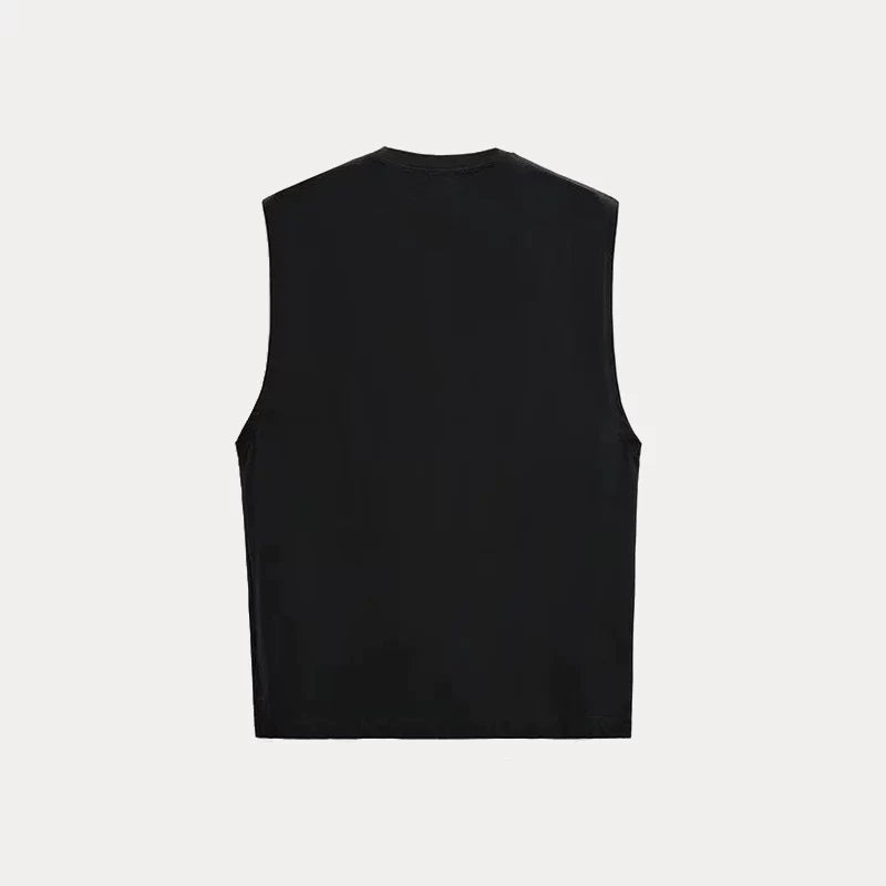 Slim-Fit Sleeveless Tank Top