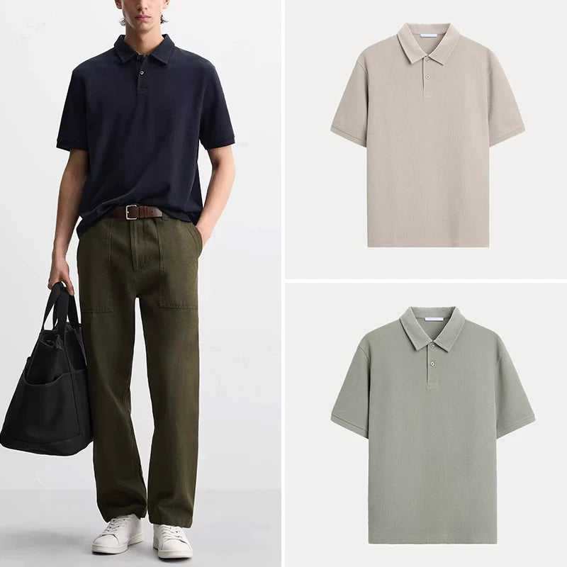 Slim Short-Sleeve Polo