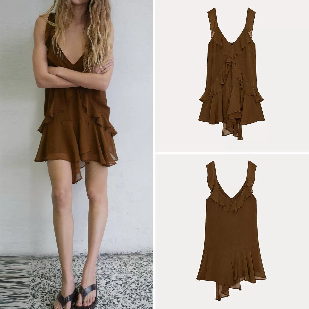 Tiered Short Dress