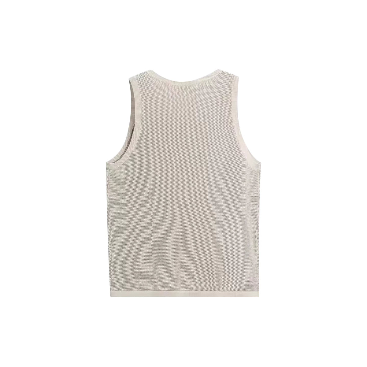 Knit Wide Crew Neck Tank
